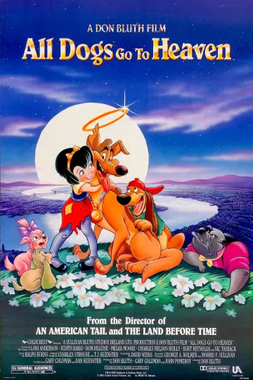 Poster to the movie "All Dogs Go to Heaven" #699813