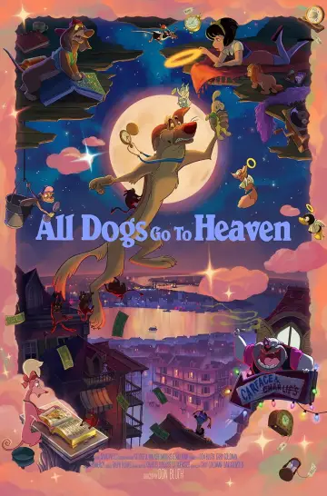 Poster to the movie "All Dogs Go to Heaven" #967135