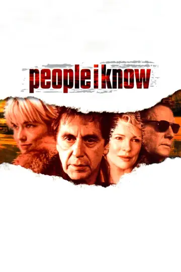 Poster to the movie "People I Know" #1526749