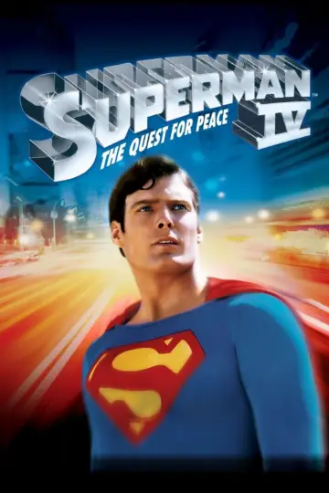 Poster to the movie "Superman IV: The Quest for Peace" #874039