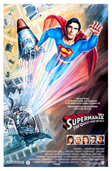 Poster to the movie "Superman IV: The Quest for Peace" #874040