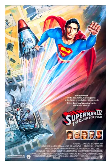 Poster to the movie "Superman IV: The Quest for Peace" #874041