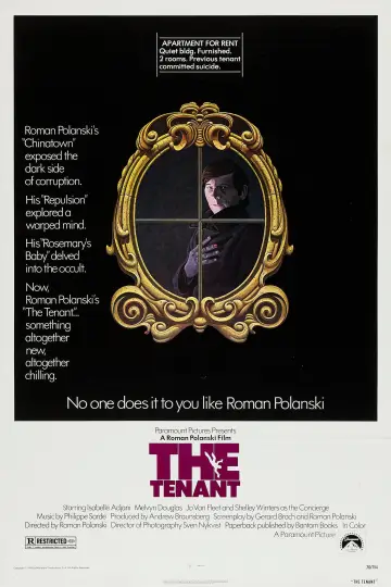 Poster to the movie "The Tenant" #905358