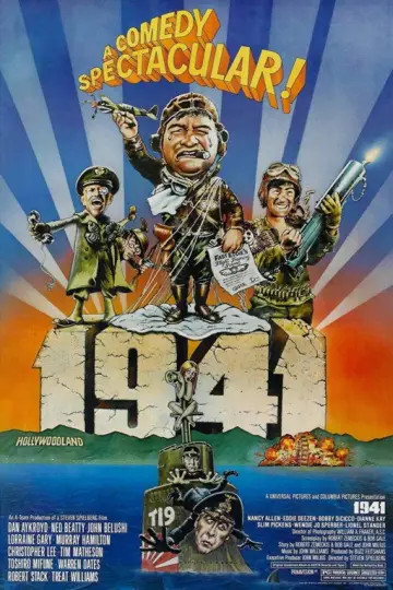 Poster to the movie "1941" #876620