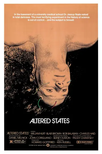 Poster to the movie "Altered States" #996265