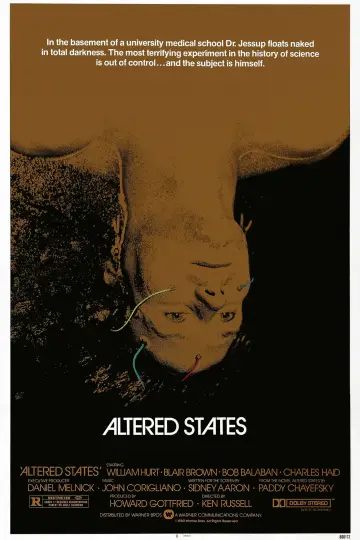 Poster to the movie "Altered States" #996273