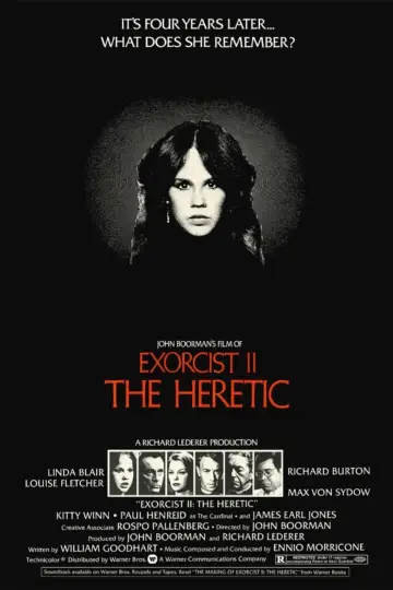 Poster to the movie "Exorcist II: The Heretic" #79838