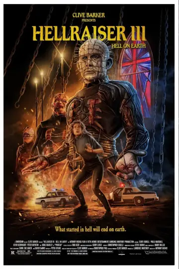 Poster to the movie "Hellraiser III: Hell on Earth" #1202085