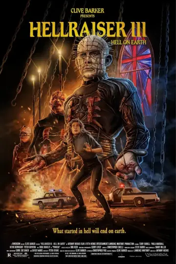Poster to the movie "Hellraiser III: Hell on Earth" #1202086