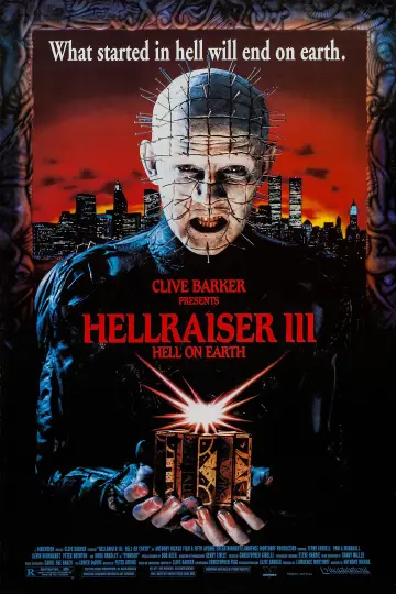 Poster to the movie "Hellraiser III: Hell on Earth" #853210