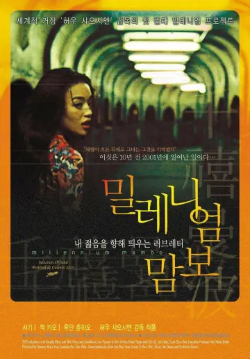 Poster to the movie "Millennium Mambo" #1020952