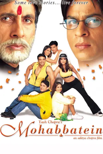 Poster to the movie "Mohabbatein" #855181
