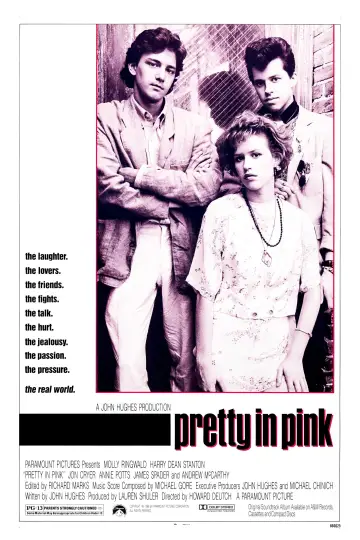 Poster to the movie "Pretty in Pink" #677756
