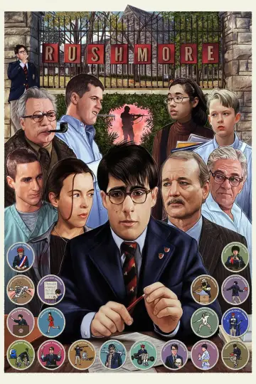 Poster to the movie "Rushmore" #871754