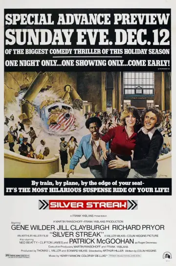 Poster to the movie "Silver Streak" #1040716