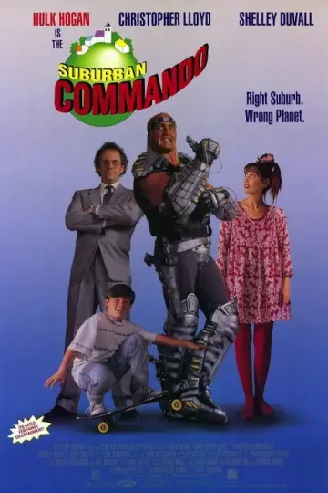 Poster to the movie "Suburban Commando" #1095995