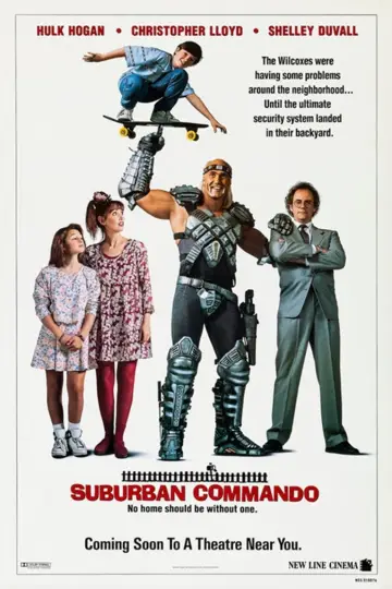 Poster to the movie "Suburban Commando" #1095996