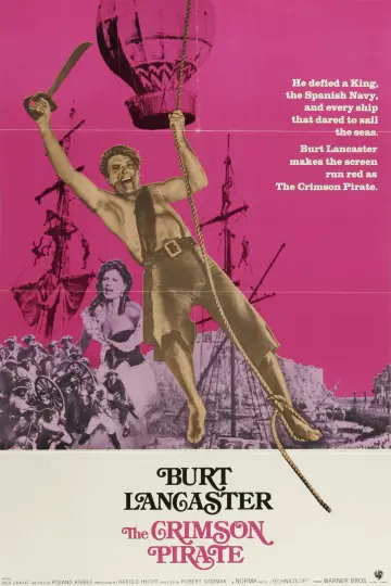 Poster to the movie "The Crimson Pirate" #1037418