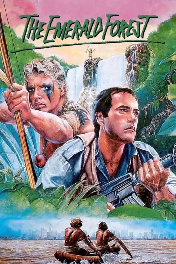 Poster to the movie "The Emerald Forest" #1020088