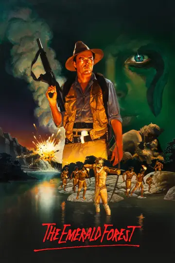 Poster to the movie "The Emerald Forest" #1020090
