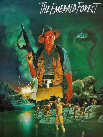 Poster to the movie "The Emerald Forest" #1020093