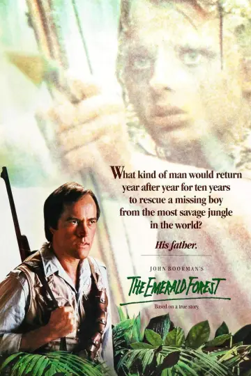 Poster to the movie "The Emerald Forest" #1202897