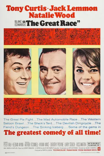 Poster to the movie "The Great Race" #891553