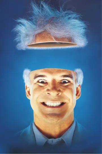 Poster to the movie "The Man with Two Brains" #1000755