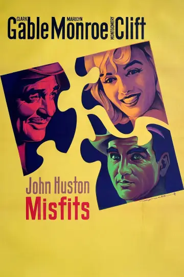 Poster to the movie "The Misfits" #858305