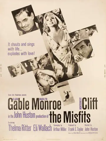 Poster to the movie "The Misfits" #858308