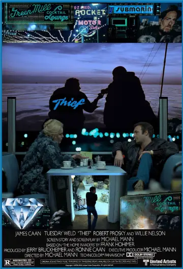 Poster to the movie "Thief" #863710