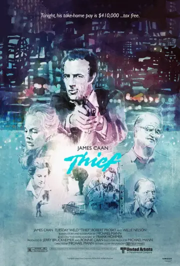 Poster to the movie "Thief" #863722