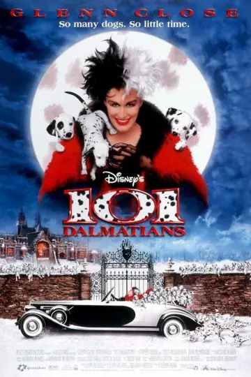 Poster to the movie "101 Dalmatians" #681917