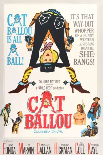 Poster to the movie "Cat Ballou" #906697