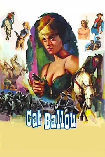 Poster to the movie "Cat Ballou" #906700