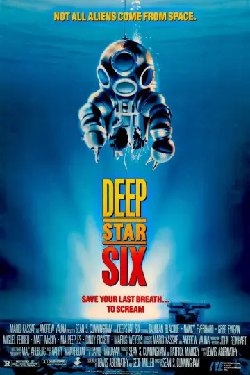 Poster to the movie "DeepStar Six" #1020650