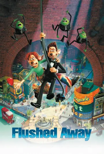 Poster to the movie "Flushed Away" #688816
