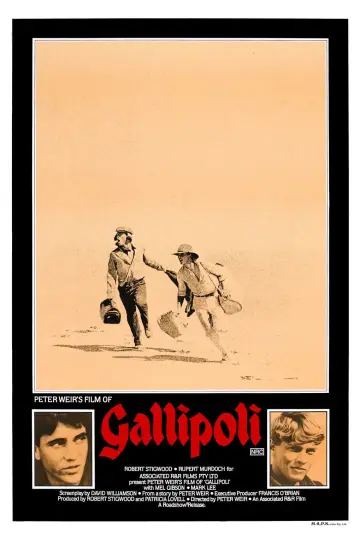 Poster to the movie "Gallipoli" #992139