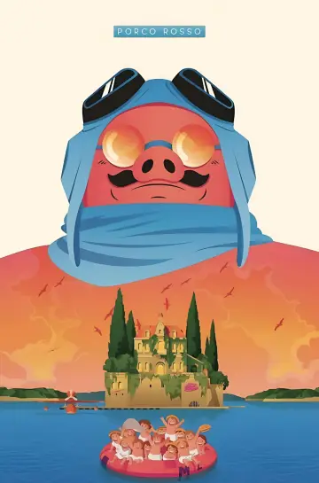 Poster to the movie "Porco Rosso" #156282