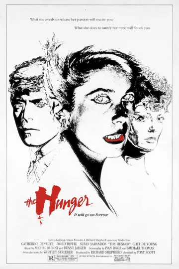 Poster to the movie "The Hunger" #933778