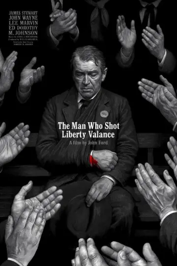 Poster to the movie "The Man Who Shot Liberty Valance" #754023