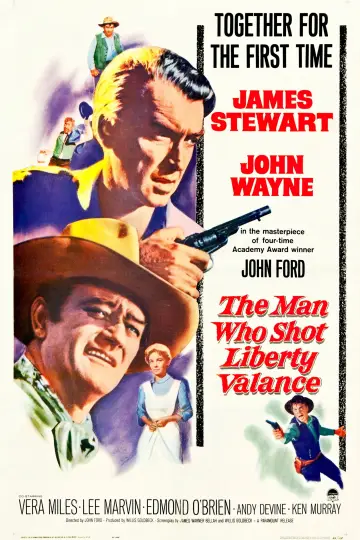 Poster to the movie "The Man Who Shot Liberty Valance" #754026