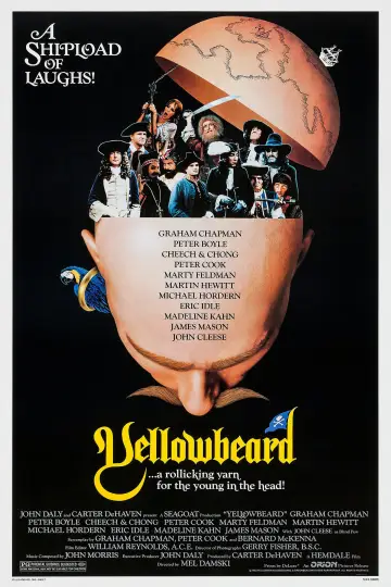 Poster to the movie "Yellowbeard" #1043590