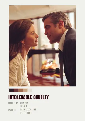 Poster to the movie "Intolerable Cruelty" #897493