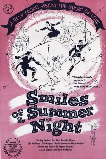 Poster to the movie "Smiles of a Summer Night" #1081966
