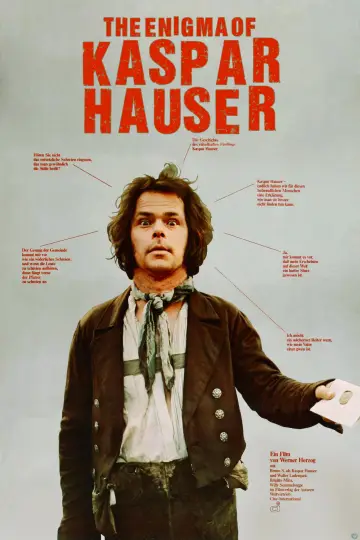 Poster to the movie "The Enigma of Kaspar Hauser" #1094008