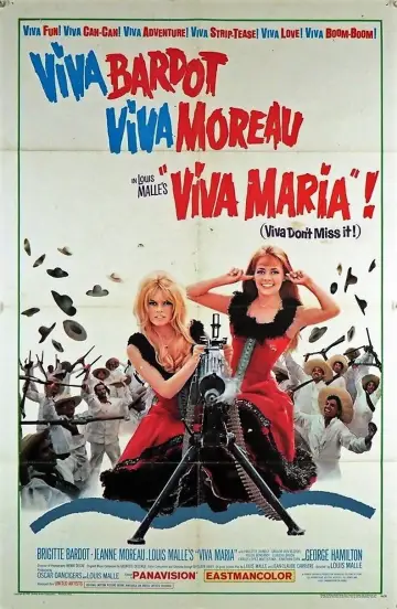 Poster to the movie "Viva Maria !" #1132155