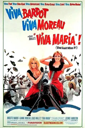 Poster to the movie "Viva Maria !" #1132156