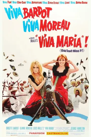 Poster to the movie "Viva Maria !" #1132157