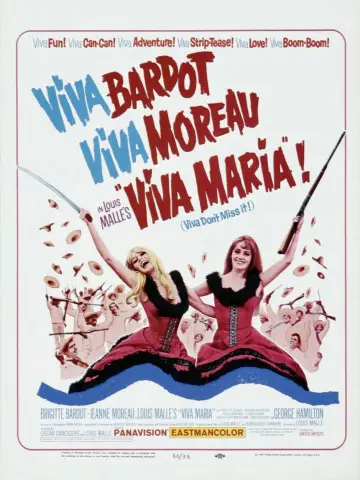 Poster to the movie "Viva Maria !" #1132158